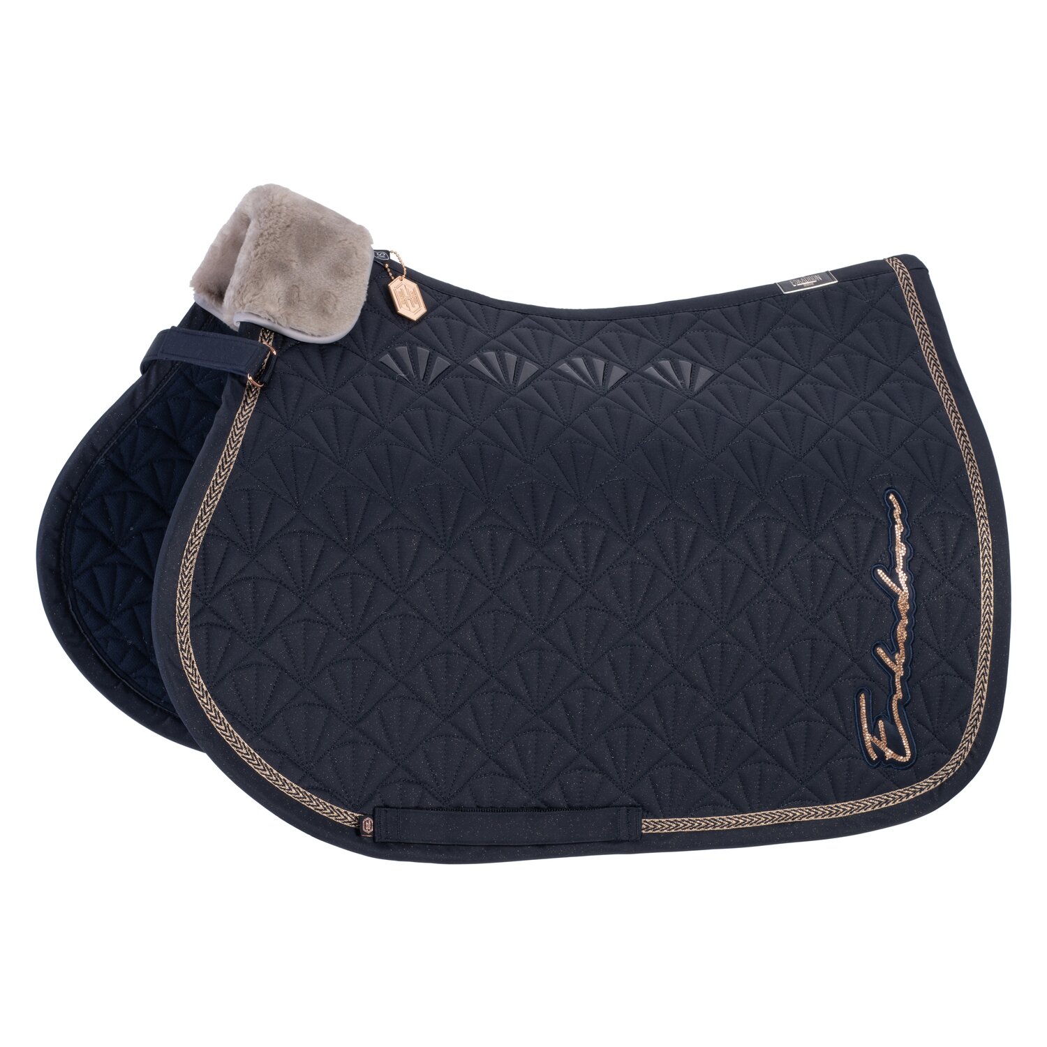 ESKADRON Heritage Schabracke Sparkle Peacock - navy