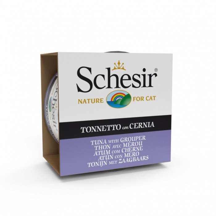 Schesir Pâtées Spécialités de la mer en gelée Adult - 14 x 85 g
