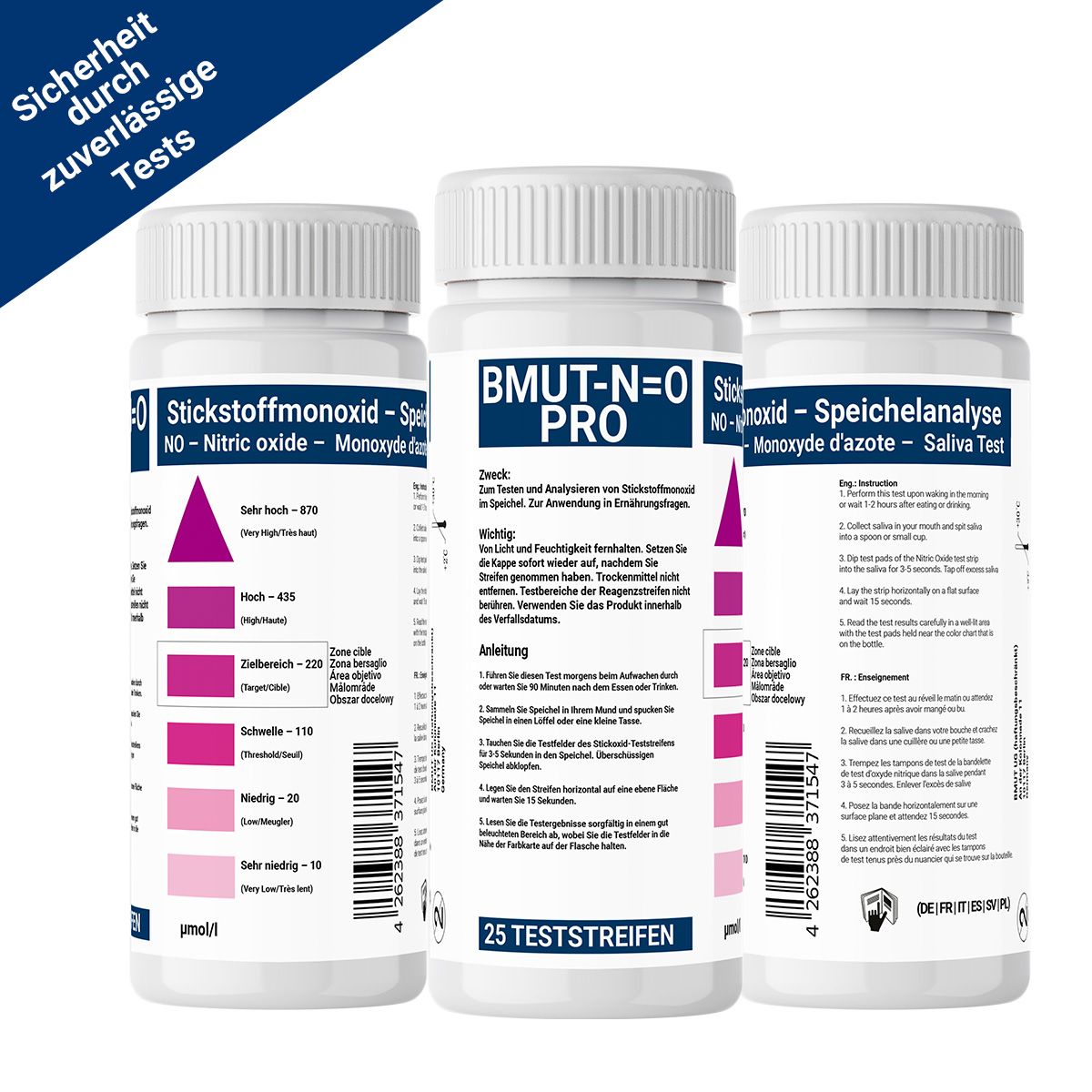 BMUT Stickstoffmonoxid Teststreifen NO
