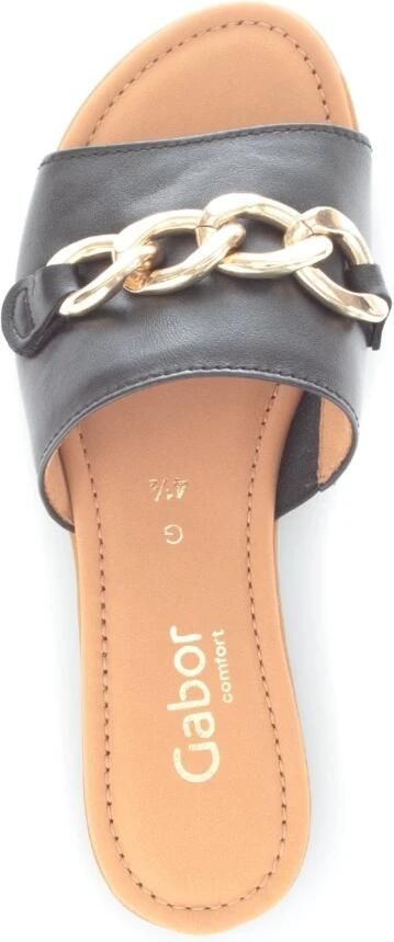 Gabor Comfortabele dames slippers Black Dames