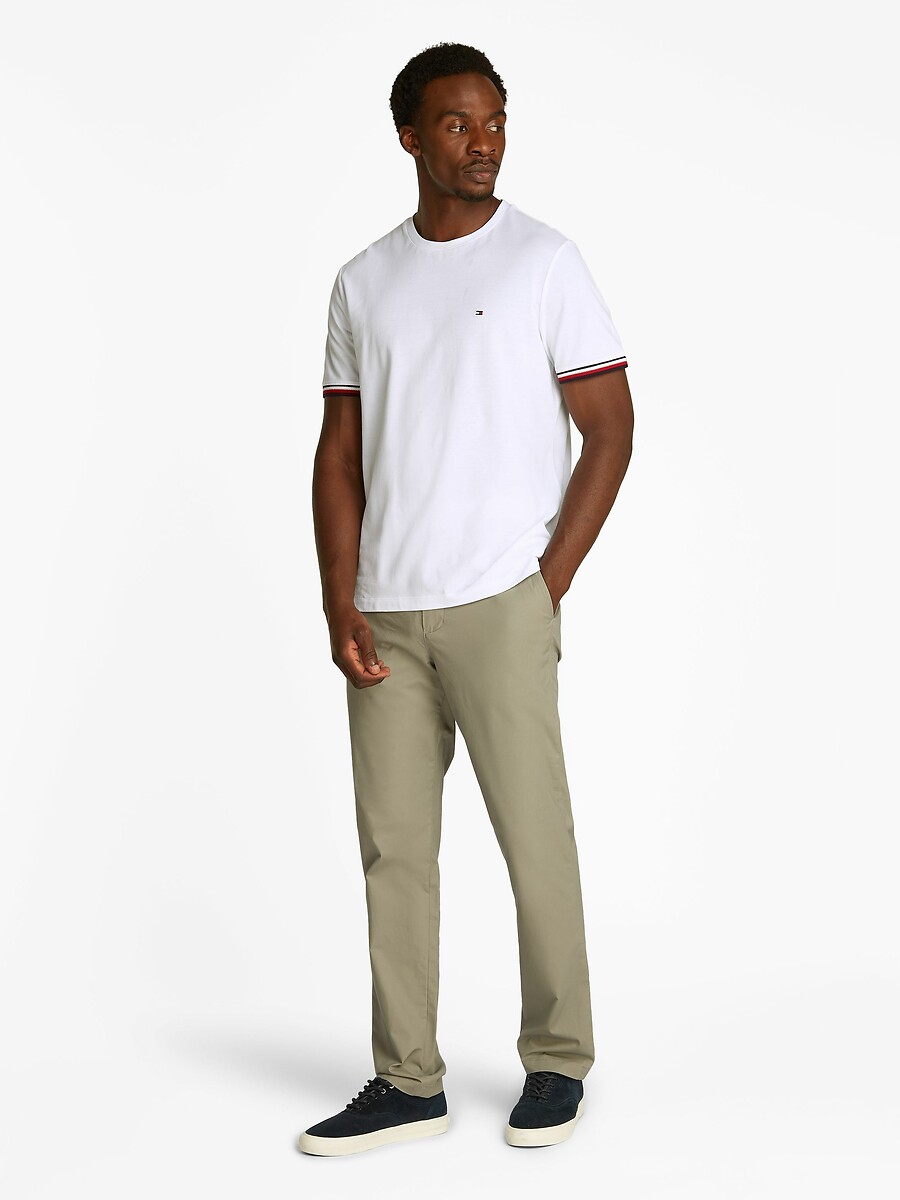 Camiseta TOMMY HILFIGER com bordas contrastantes