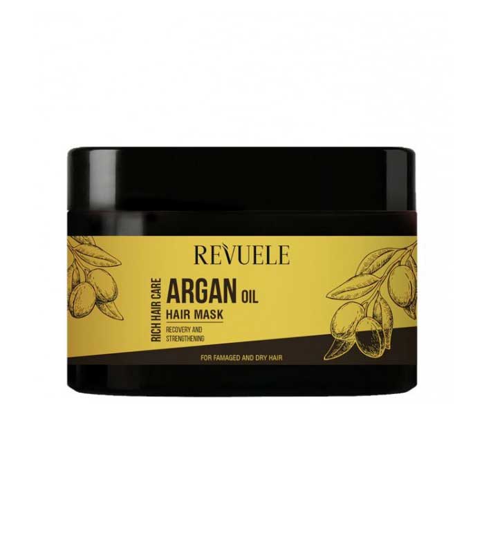 Revuele - Máscara fortalecedora Argan Oil - Cabelos danificados e secos