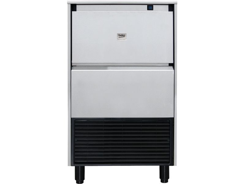 Beko Eiswürfelmaschine ADN 112 BP 47 kg/24h Kompakte Gewerbe-Eismaschine aus Edelstahl