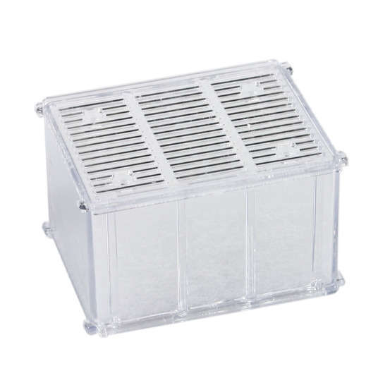 Easybox fibre xs : plastique ouate blanc l. 5,5 x l. 4 x h. 7 cm