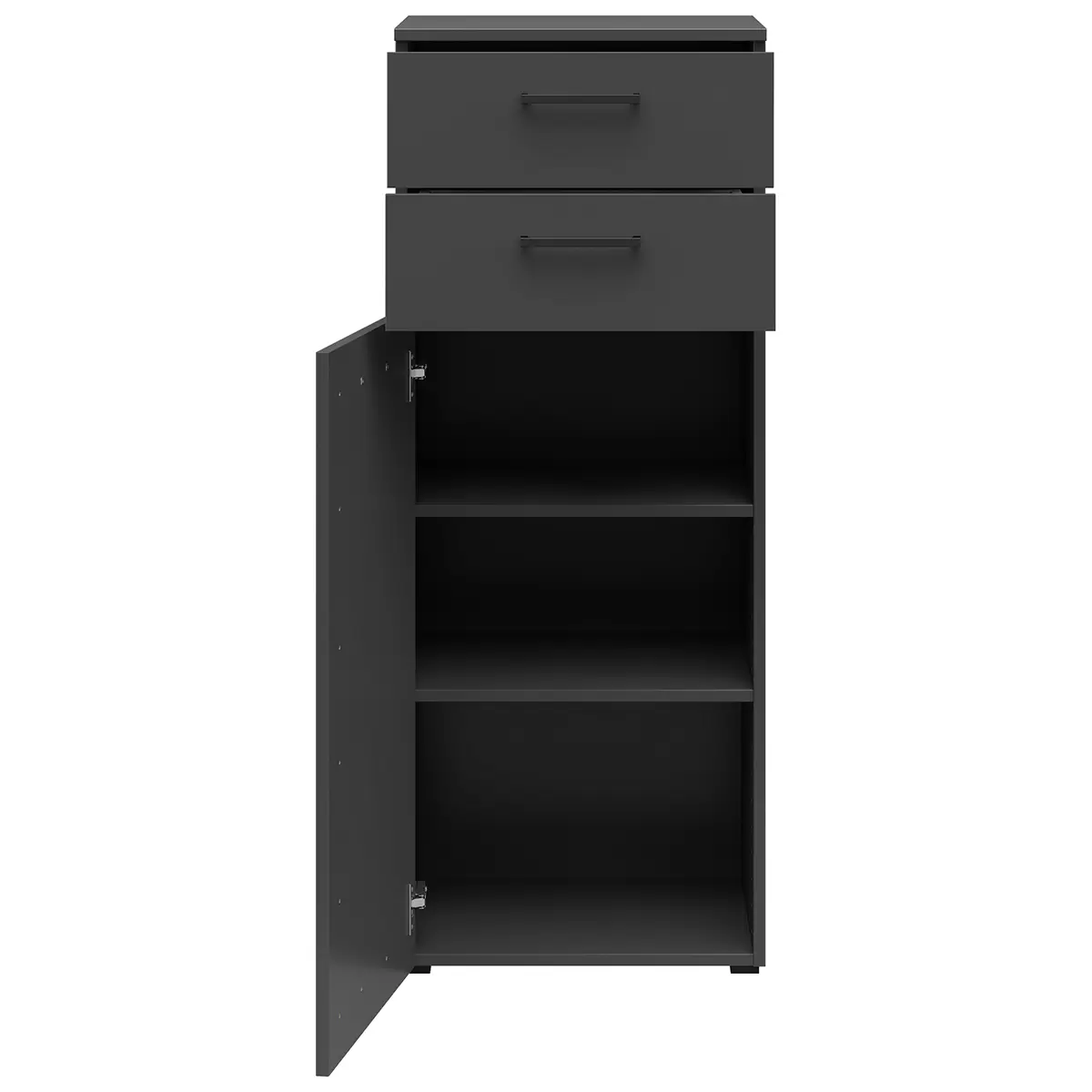 Kommode1T2L Cabinet Anthrazit