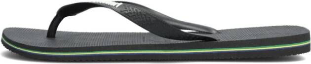 Havaianas Teenslippers Brasil Logo zomerschoen slippers poolslides met logo-opschrift