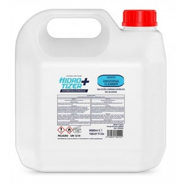 Hydroalkoholisk gele Hidrotizer Plus 5 L