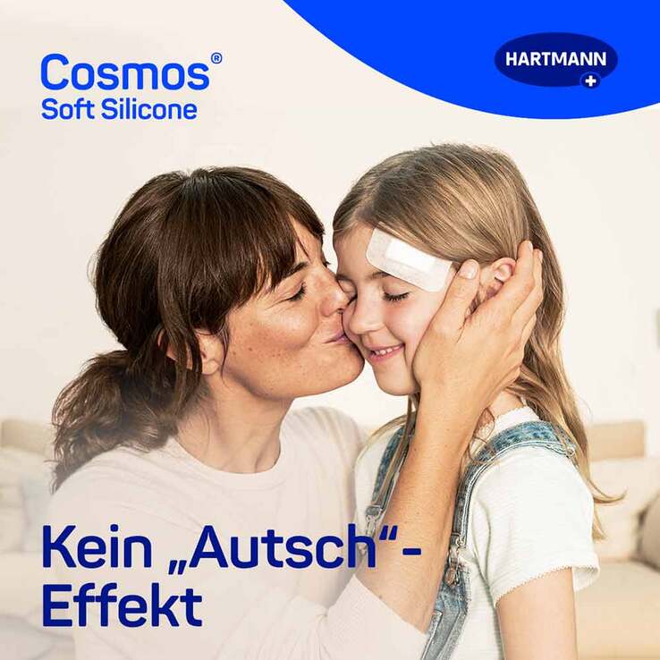 cosmos® soft silicone Pflaster 2 Größen, 8 St