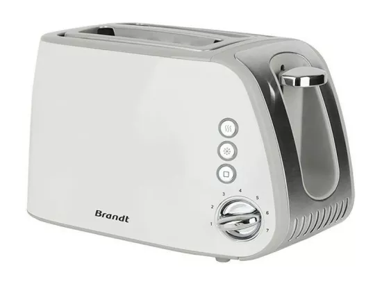 Brandt Grille-pains 2 fentes 1050w blanc - TO2T1050W