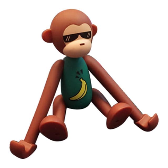 Universal mobiltelefonstativ Cute Animal Monkey Justerbar telefonholder