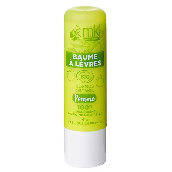 Bálsamo labial orgânico de maçã MKL Green Nature 4g