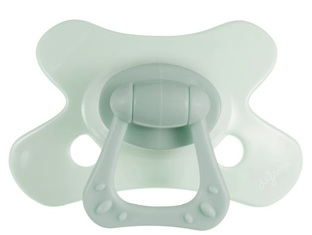 Difrax Fopspeen Natural 6  Maanden SE Green Jade 1ST
