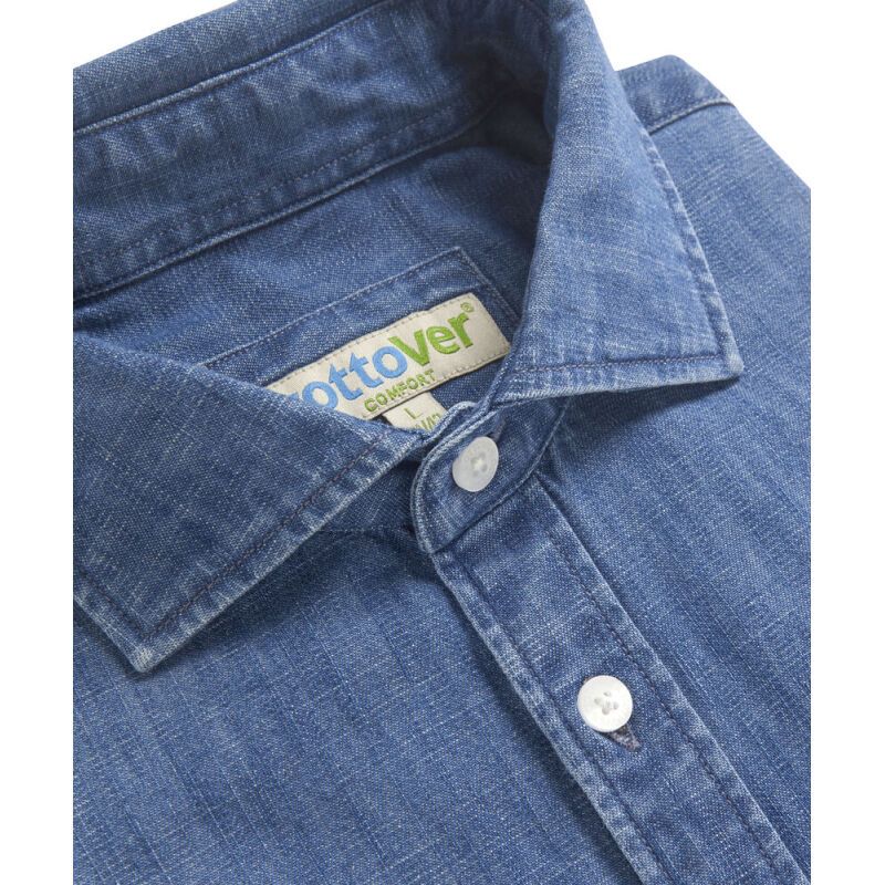 Cottover CHEMISE DENIM CONFORT HOMME - CERTIFIÉ GOTS