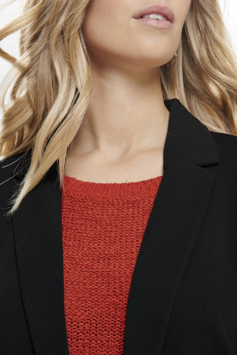 Jacqueline de Yong zwarte dames blazer