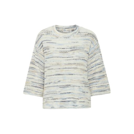 Fransa Striktrøje, Navy Blazer Mix, XL
