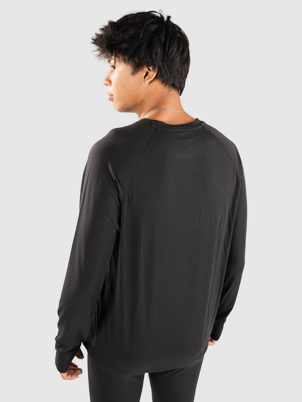Oyuki Hitatech Long Sleeve Base Layer Top black