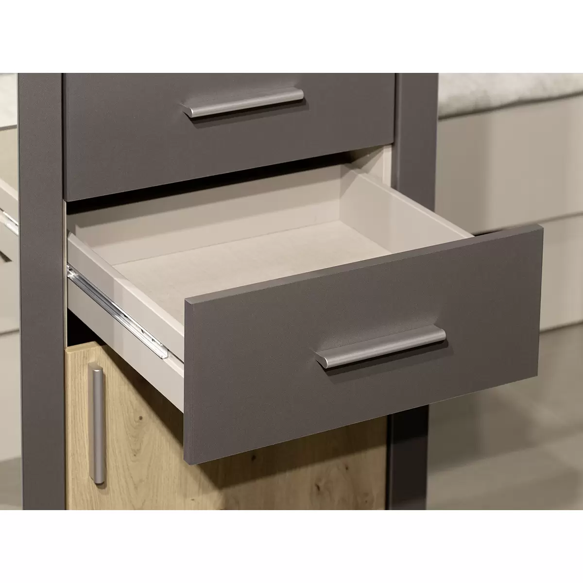 Kleiderschrank 6-trg. Despina Artisan Eiche,grau