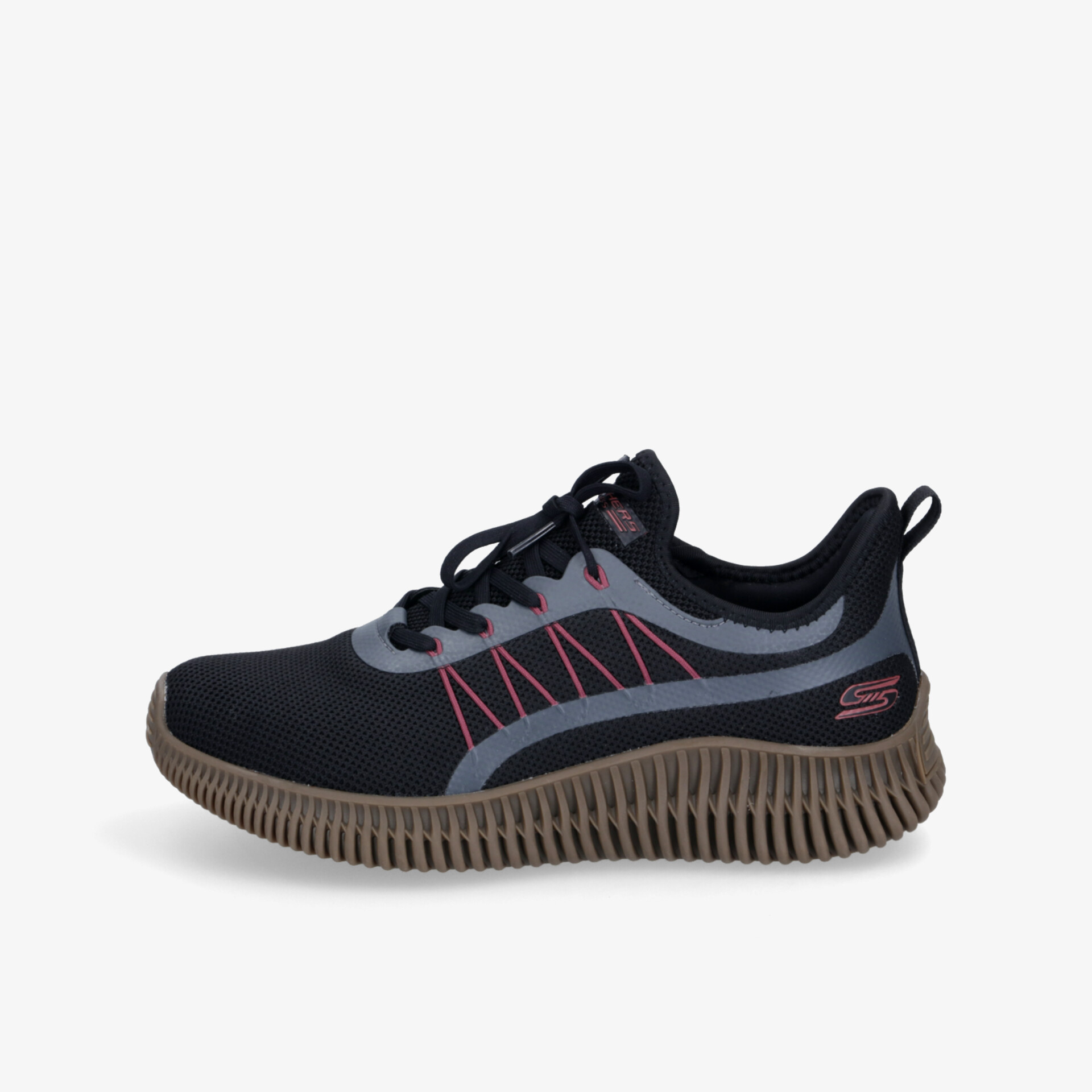 SKECHERS Bobs Geo Herren Sneaker Low schwarz