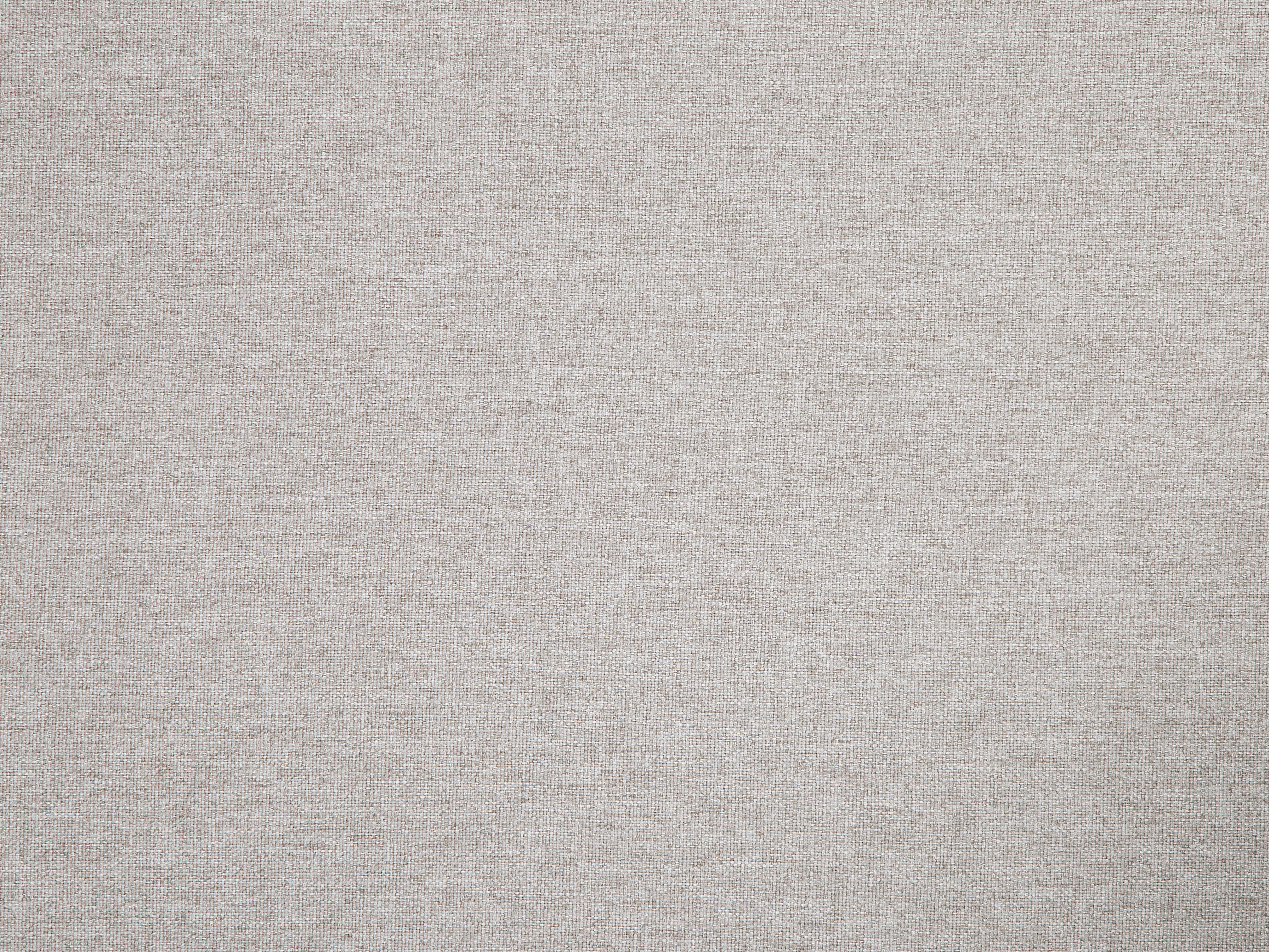 Bank 3-zits VISSLAND Stof Lichtbeige