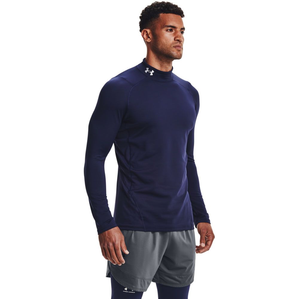 Under Armour COLDGEAR® - Sous-couche Homme bleu
