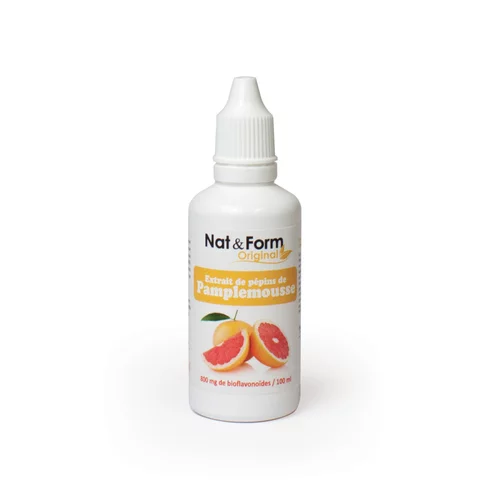 Extrait de Pamplemousse 800 Mg Nat&Form - 50ml