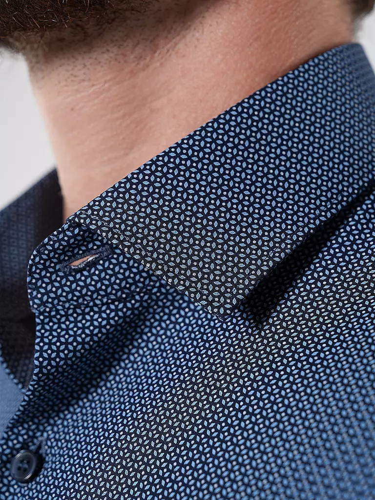 OLYMP NO.6 Hemd  Super Slim dunkelblau