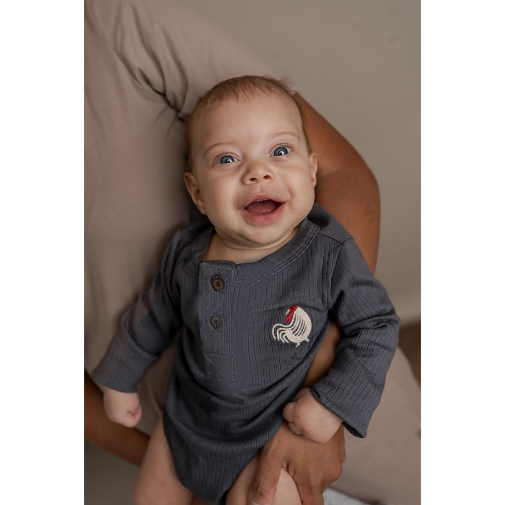 Køb Hanevild Ombre Blue Lasse Romper