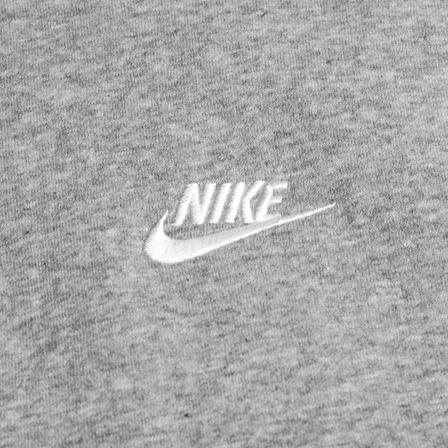 Nike Sweat à Capuche NSW Club - Gris/Argenté/Blanc