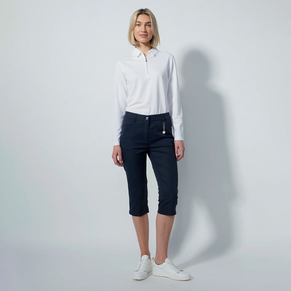 Lyric Capri Bukse 74cm Dame Navy