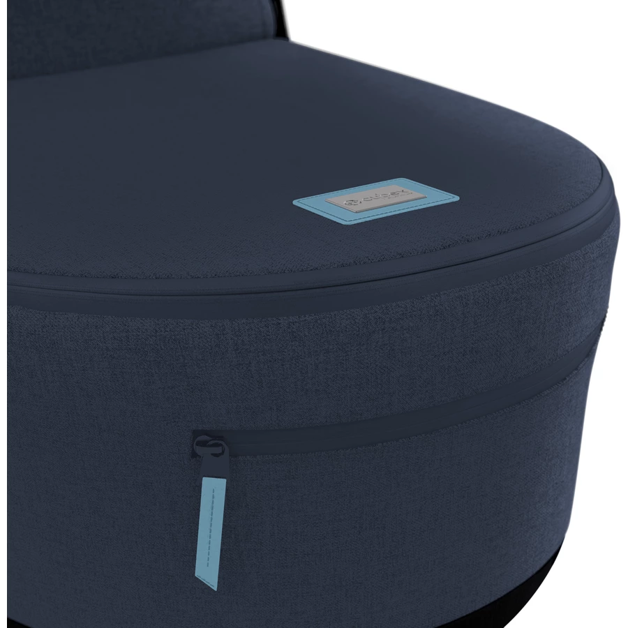 cybex PLATINUM Kinderwagenaufsatz Lux Carry Cot für New Mios Midnight Blue Plus