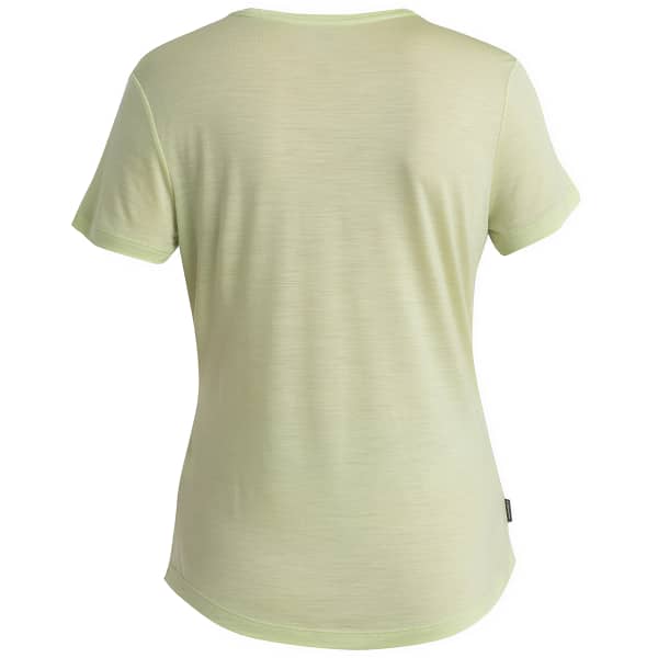 T-shirt randonnée ICEBREAKER W MERINO 125 COOL-LITE SPHERE III SS GLAZEN