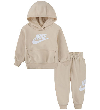 Nike Sweats?t - Sanddrift m. Hvid