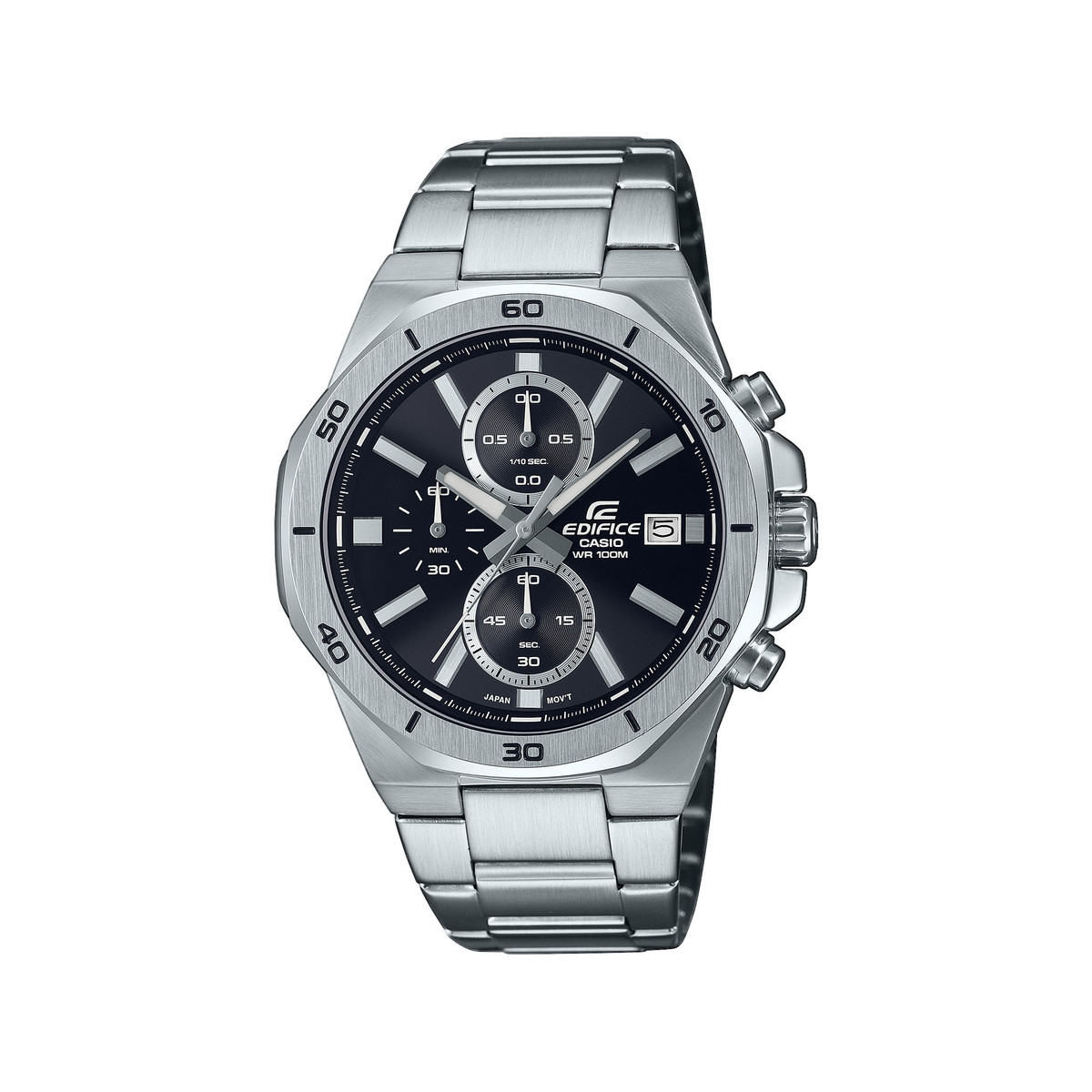 Montre EDIFICE EDIFICE classic homme bracelet acier argent