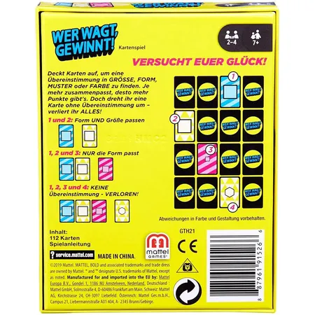 Mattel Games Wer wagt, gewinnt