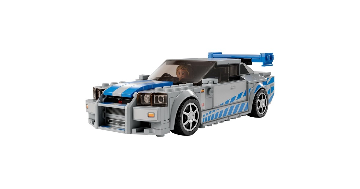 LEGOSpeed Champions - 2 Fast 2 Furious Nissan Skyline GT-R (R34) Constructiespeelgoed  (76917)
