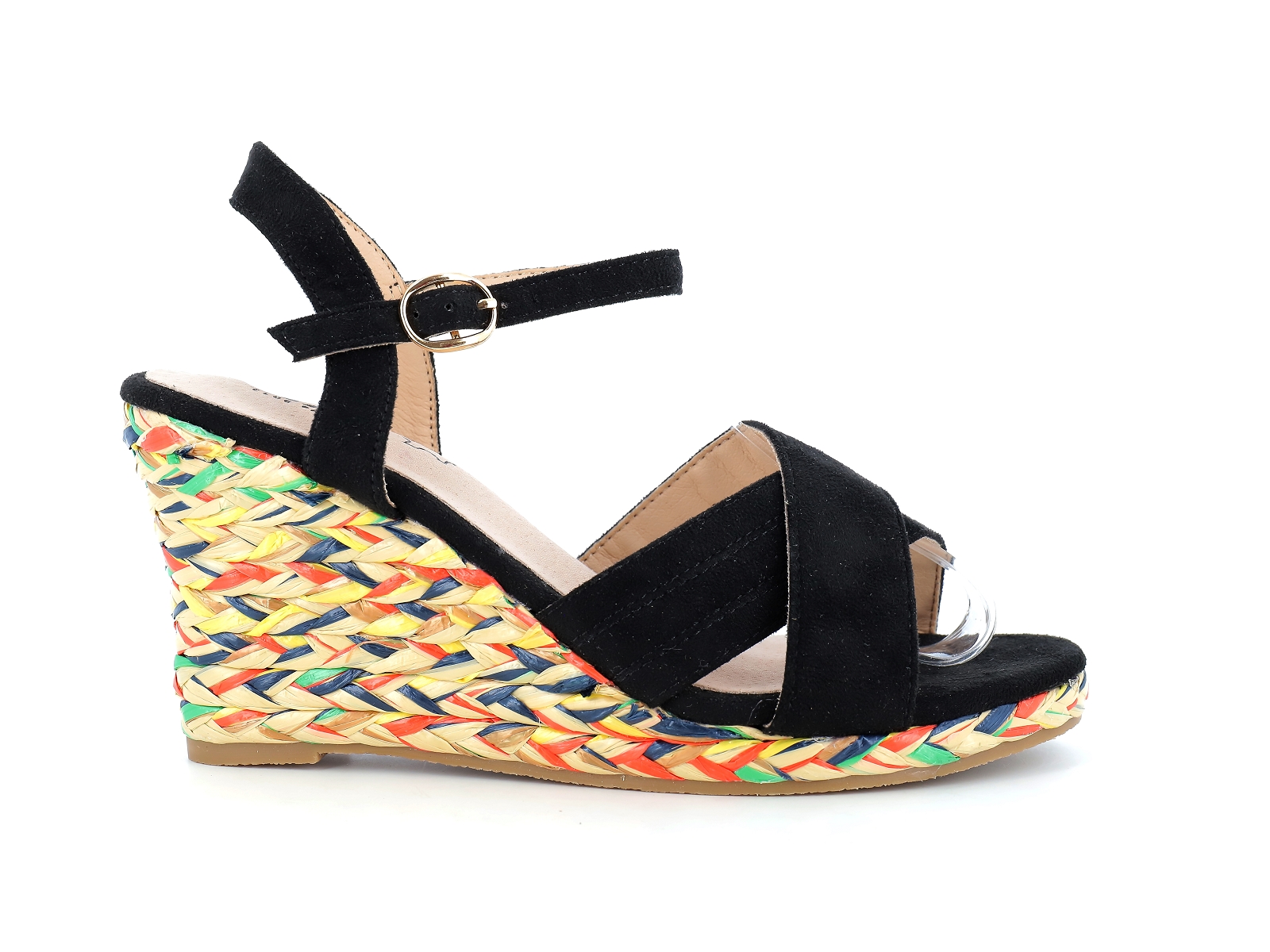 Elue par nous-NECHANCRE Cuir Velours Noir