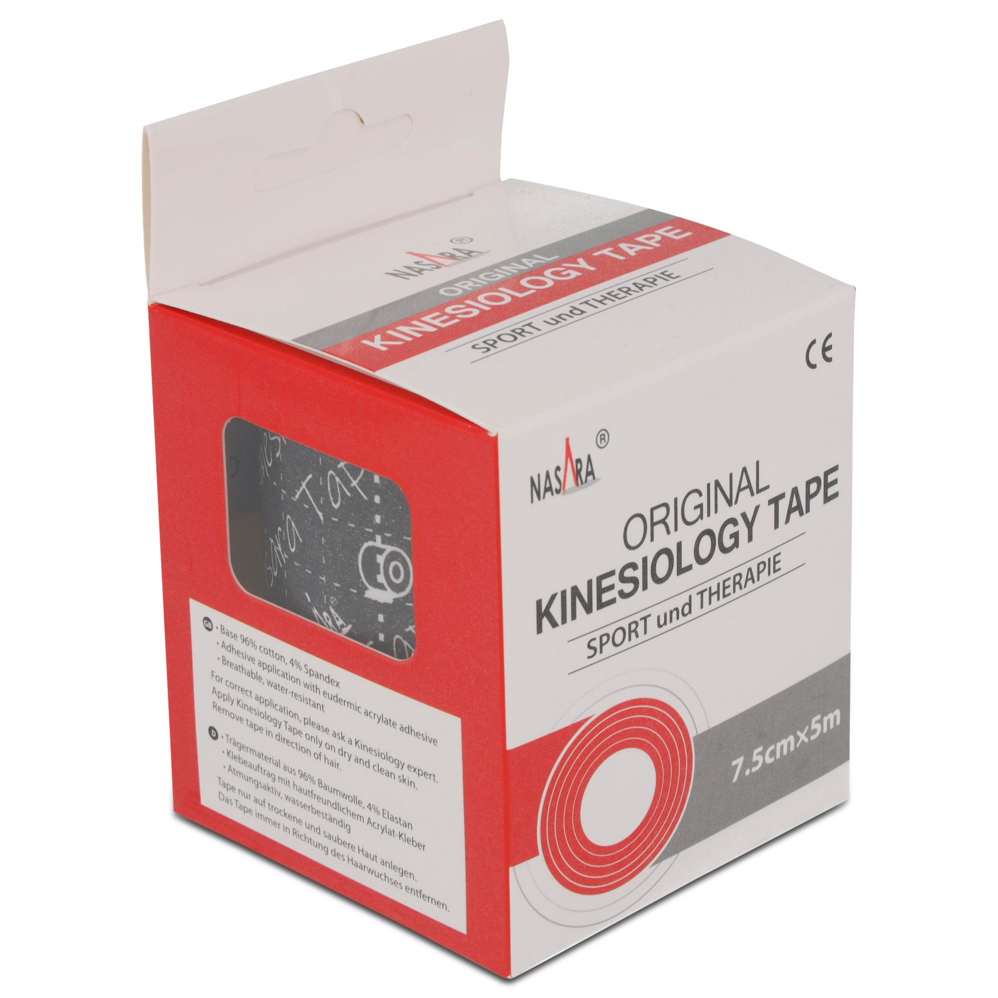 Nasara Kinesiology Tape 7,5cm x 5m