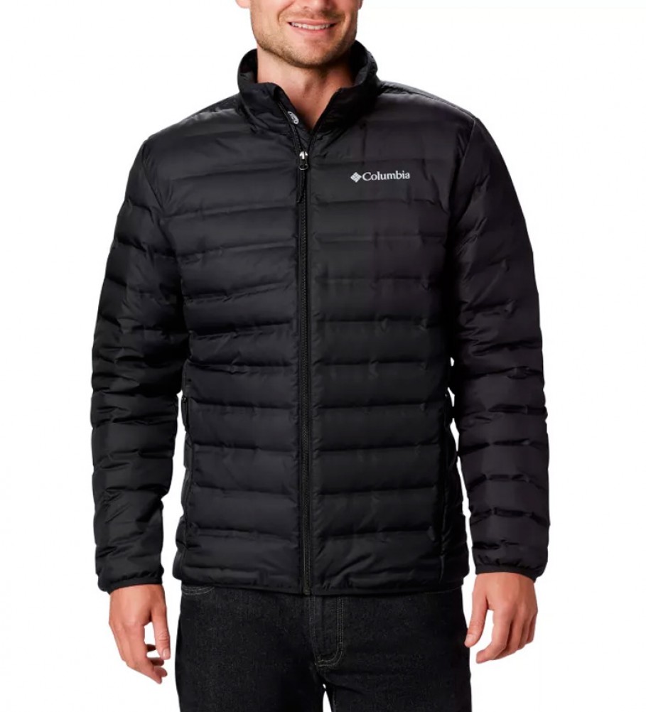 Jaqueta de plumas Columbia Plumn Lake 22, preta