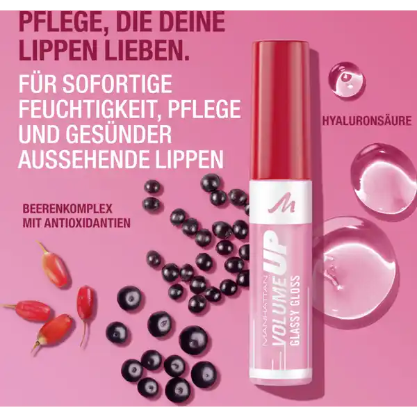 Volume Up Glassy Gloss 600 Berry Glace