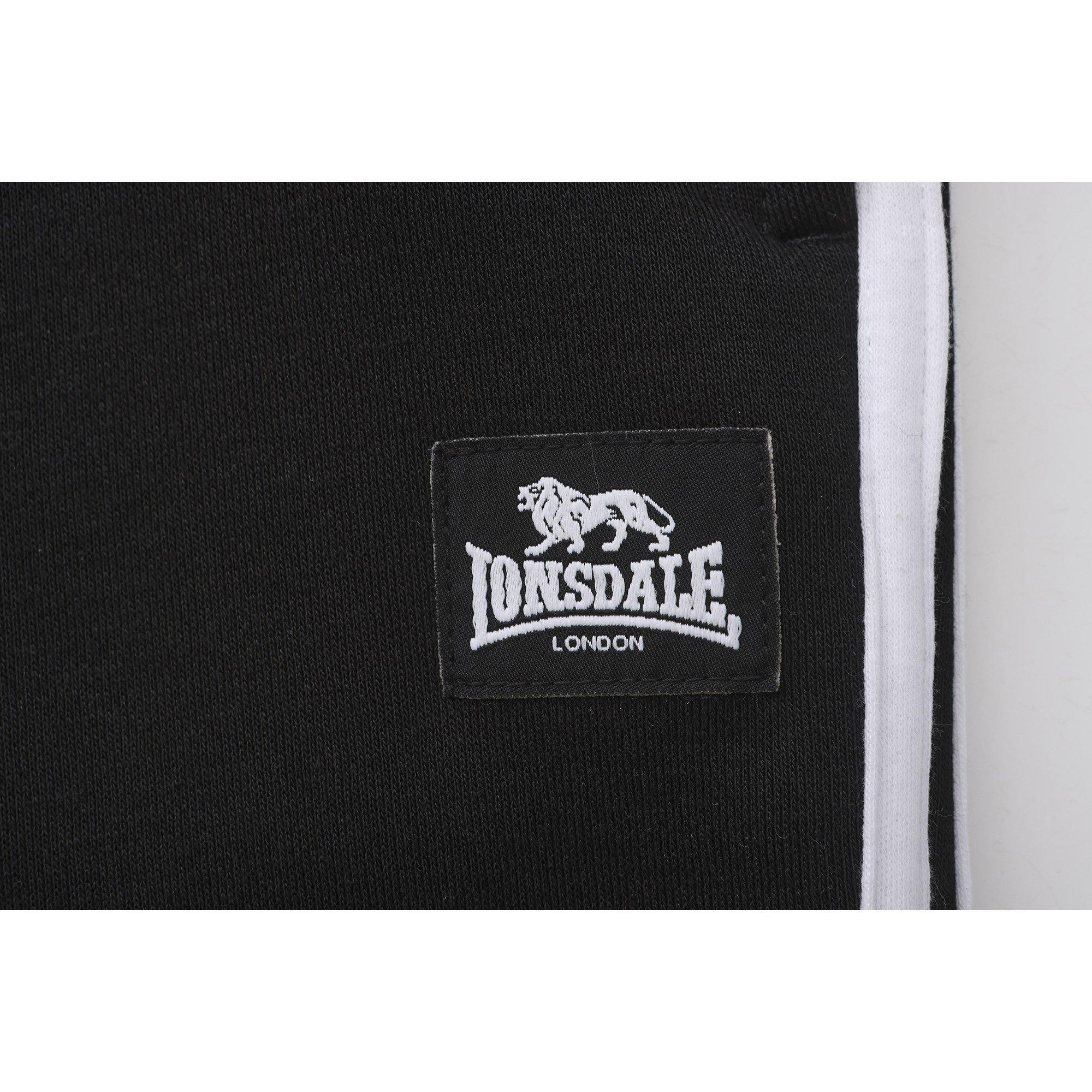 Lonsdale Open Hem Fleece Jogging Bottoms Mens