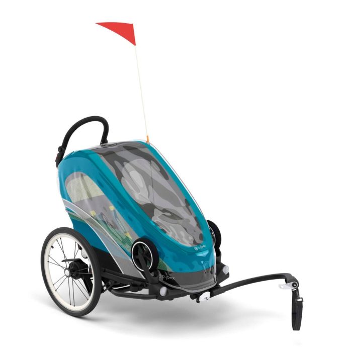 Cybex Unisex Vandtæt opbevaring Zeno Rain Cover Hvid