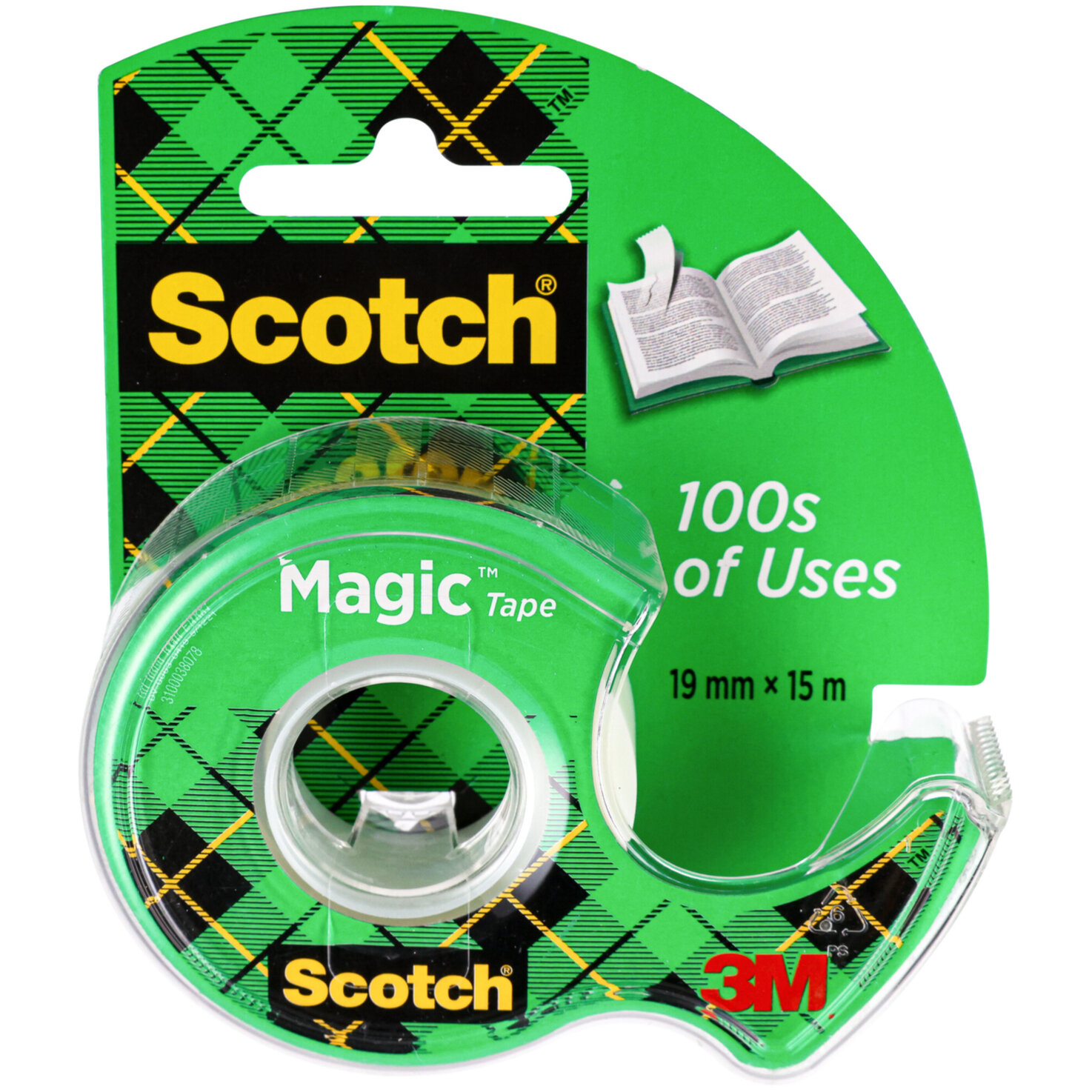 Scotch Magic 8-1915D Klebeband Abroller 19 mm x 15 m