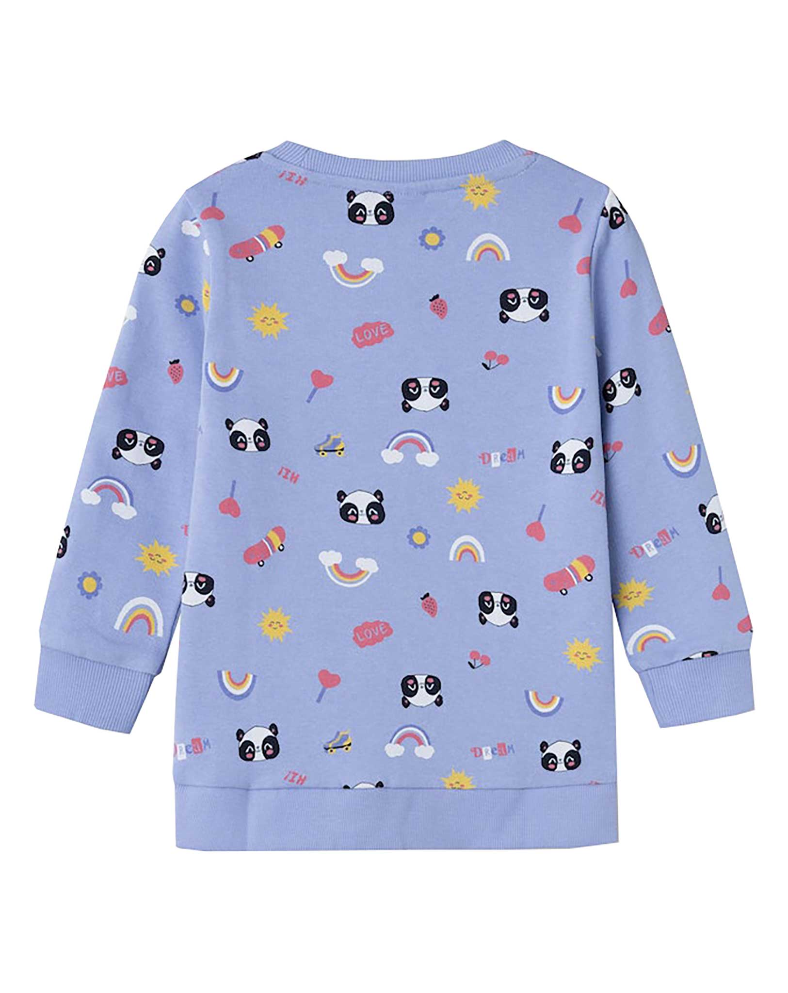Sweatshirt NMFVERONIKA PANDA DREAM in easter egg