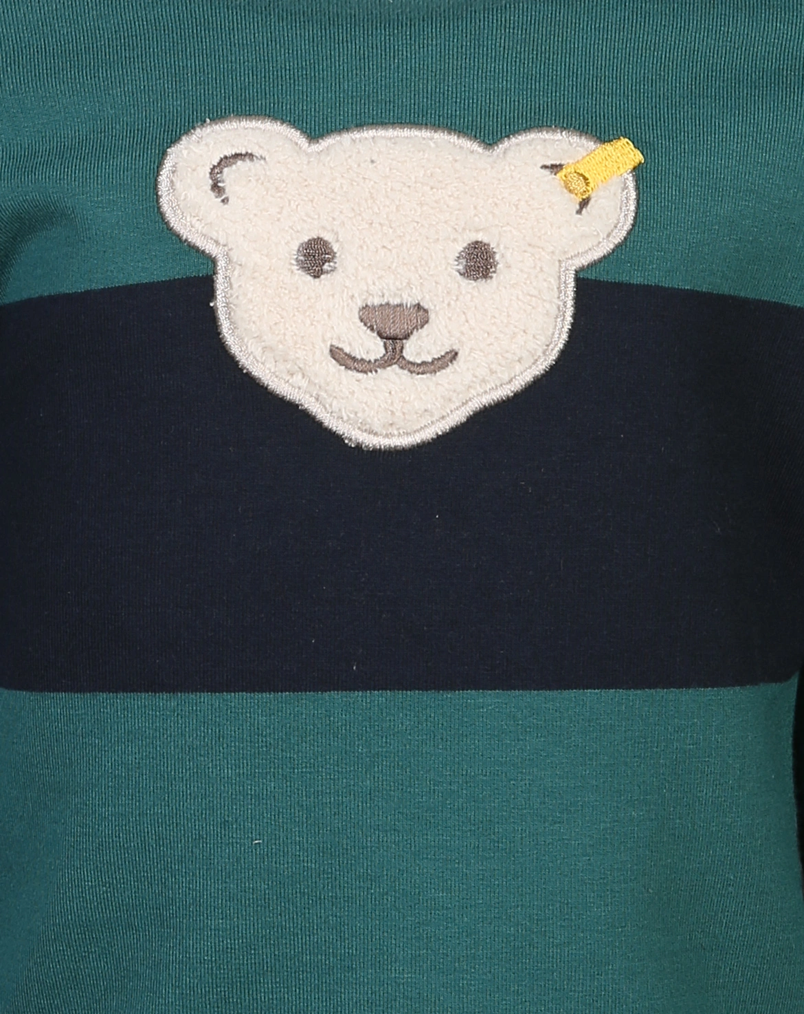 Sweatshirt YEAR OF THE TEDDY BEAR STRIPED in jasper