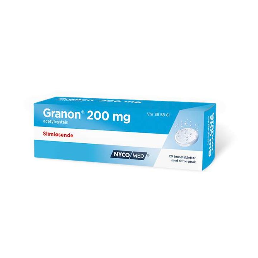 Granon brusetablett 200 mg
