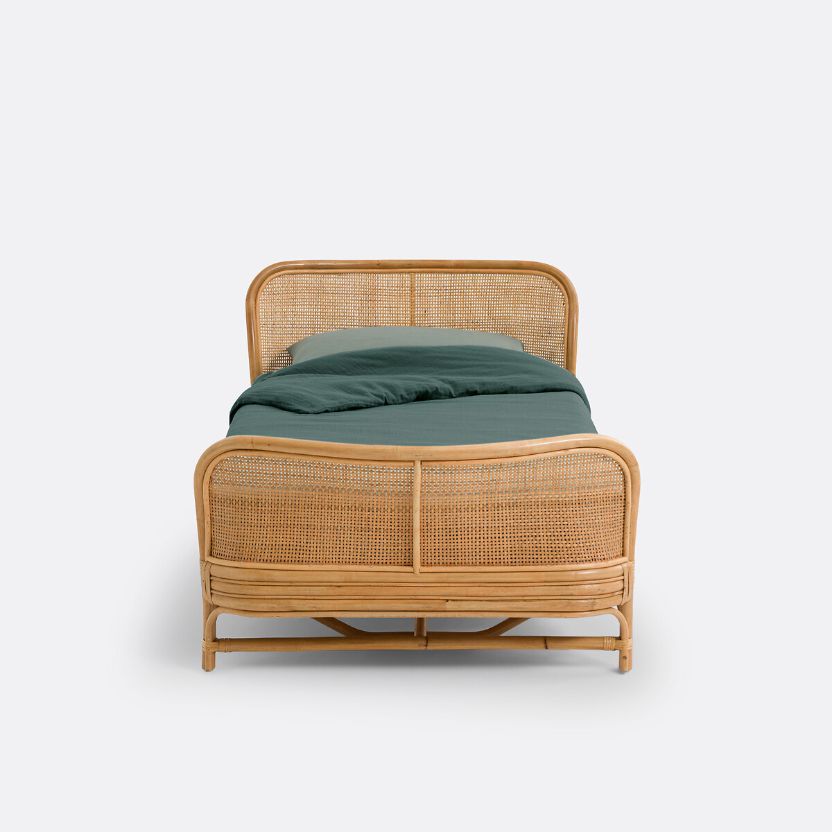 LA REDOUTE INTERIEURS<br>Cama e estrado de vime, Arsel