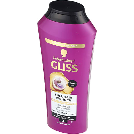 Shampoo uregerligt og tyndt hår