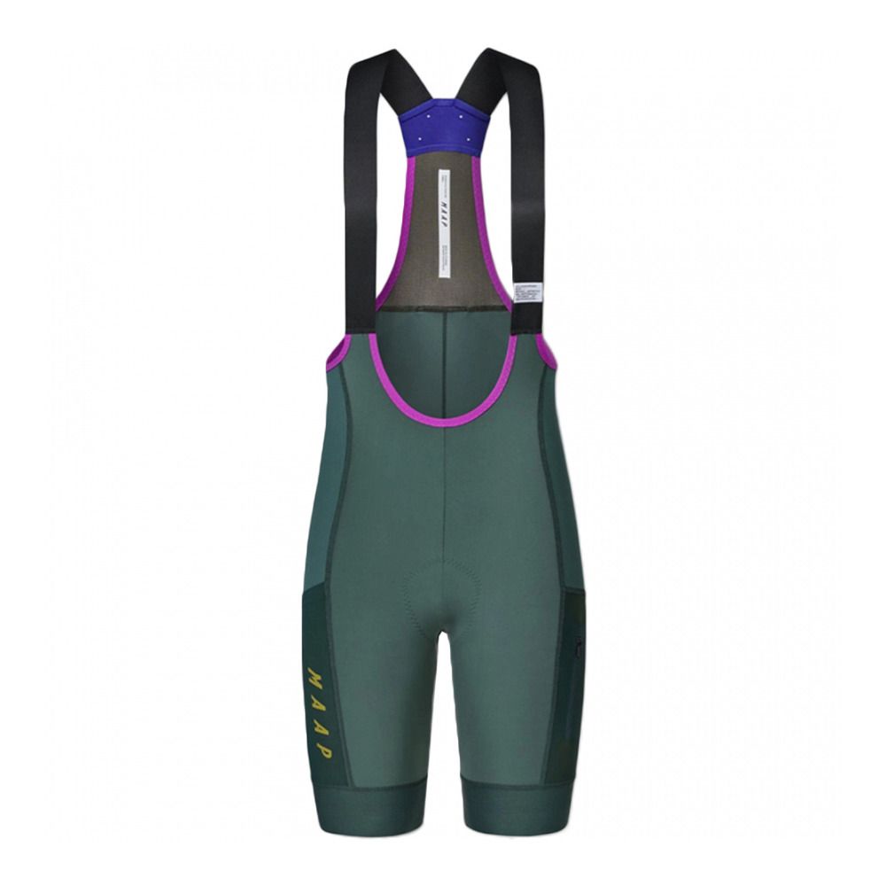 Maap ALT ROAD CARGO - Cuissard À bretelles Homme cypress