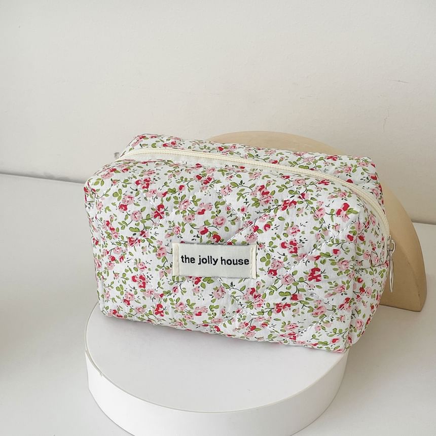 ZenlyHabit - Make-uptas / etui van bloemenstof