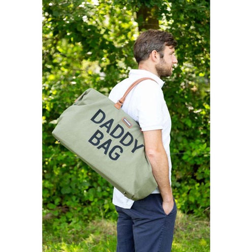 Daddy Bag Sac à langer Canvas Kaki - CHILDHOME